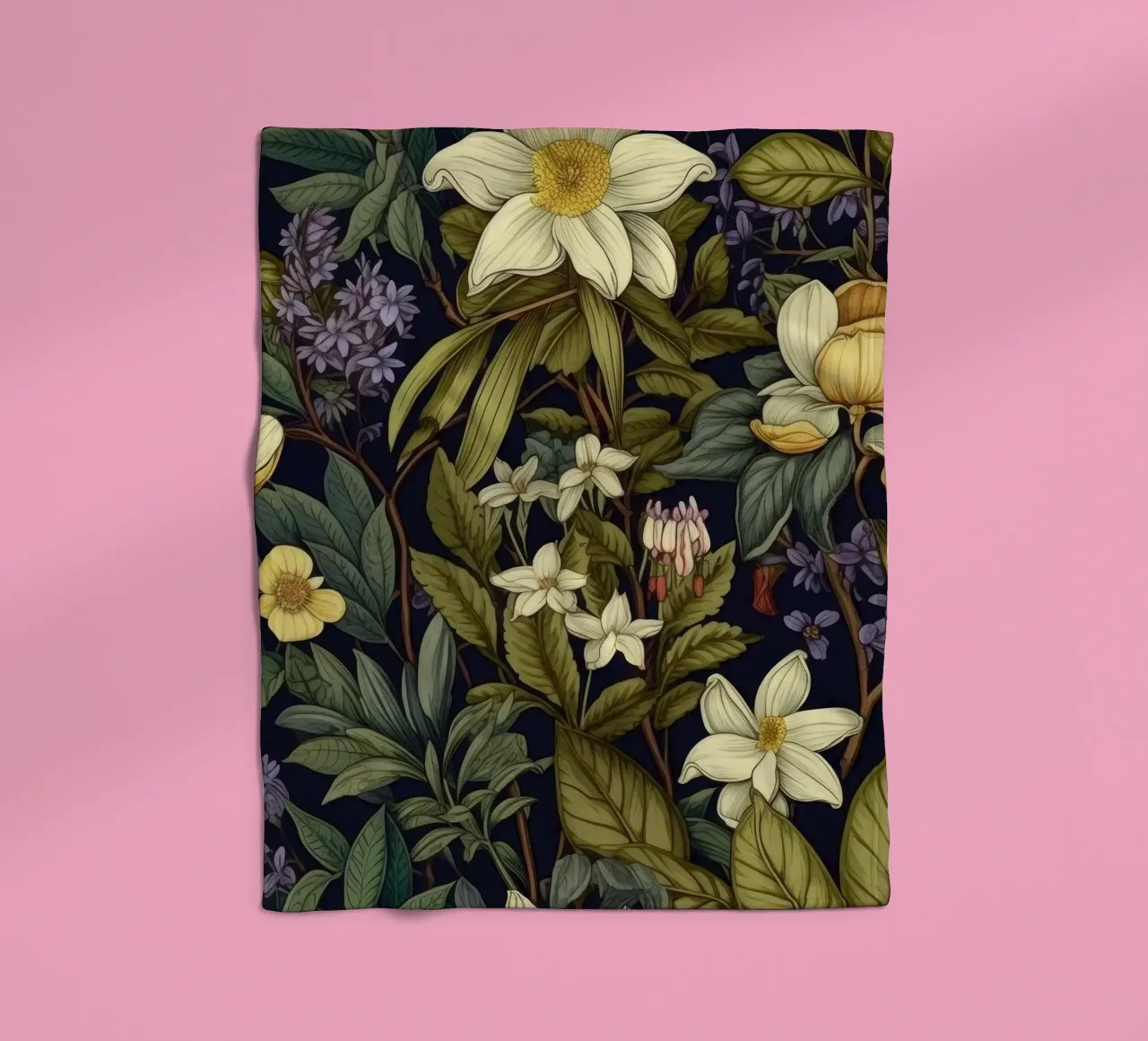 Botanici senza tempo coperta in pile da Botanical Pattern House