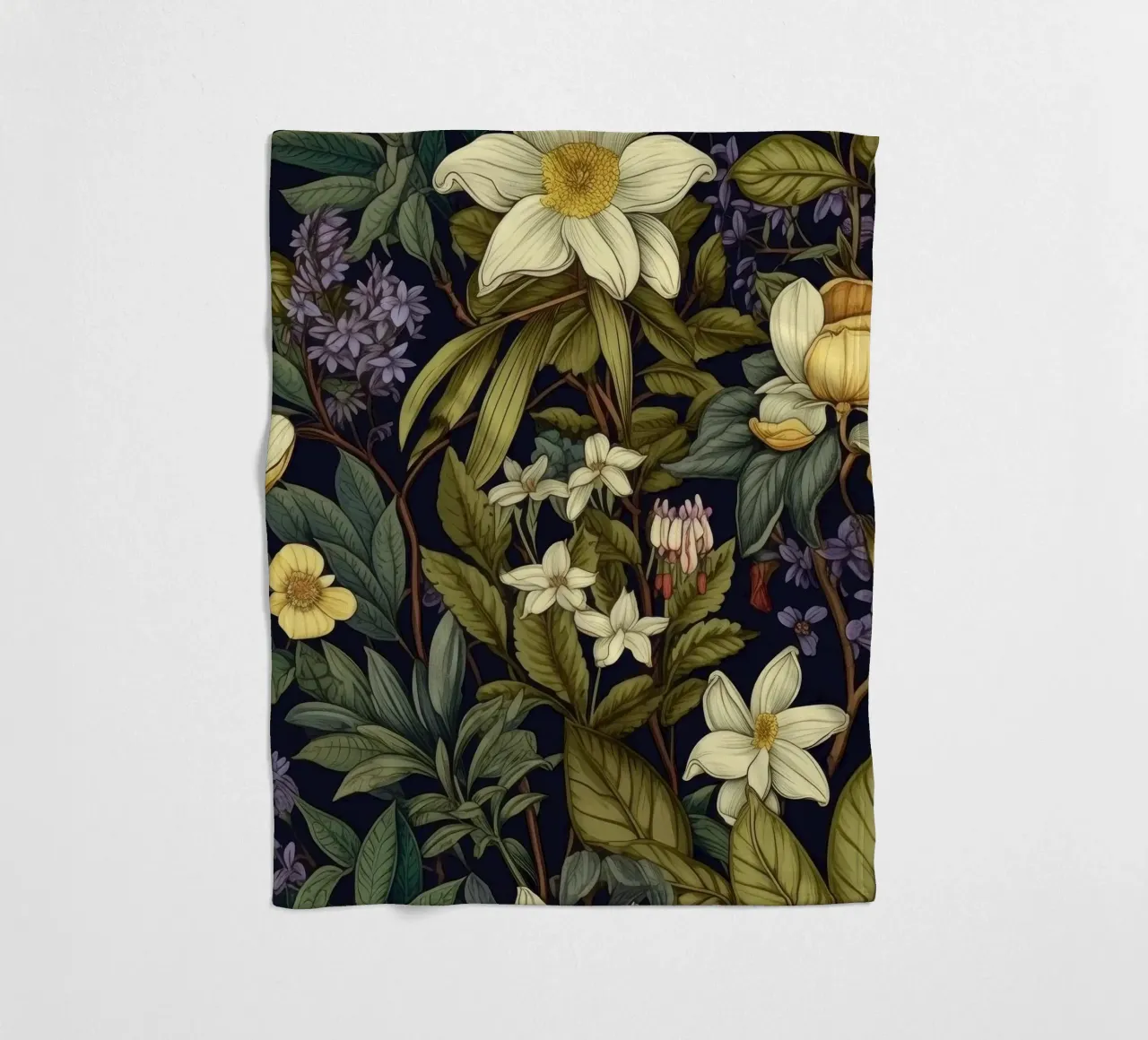 Botanici senza tempo coperta in pile da Botanical Pattern House