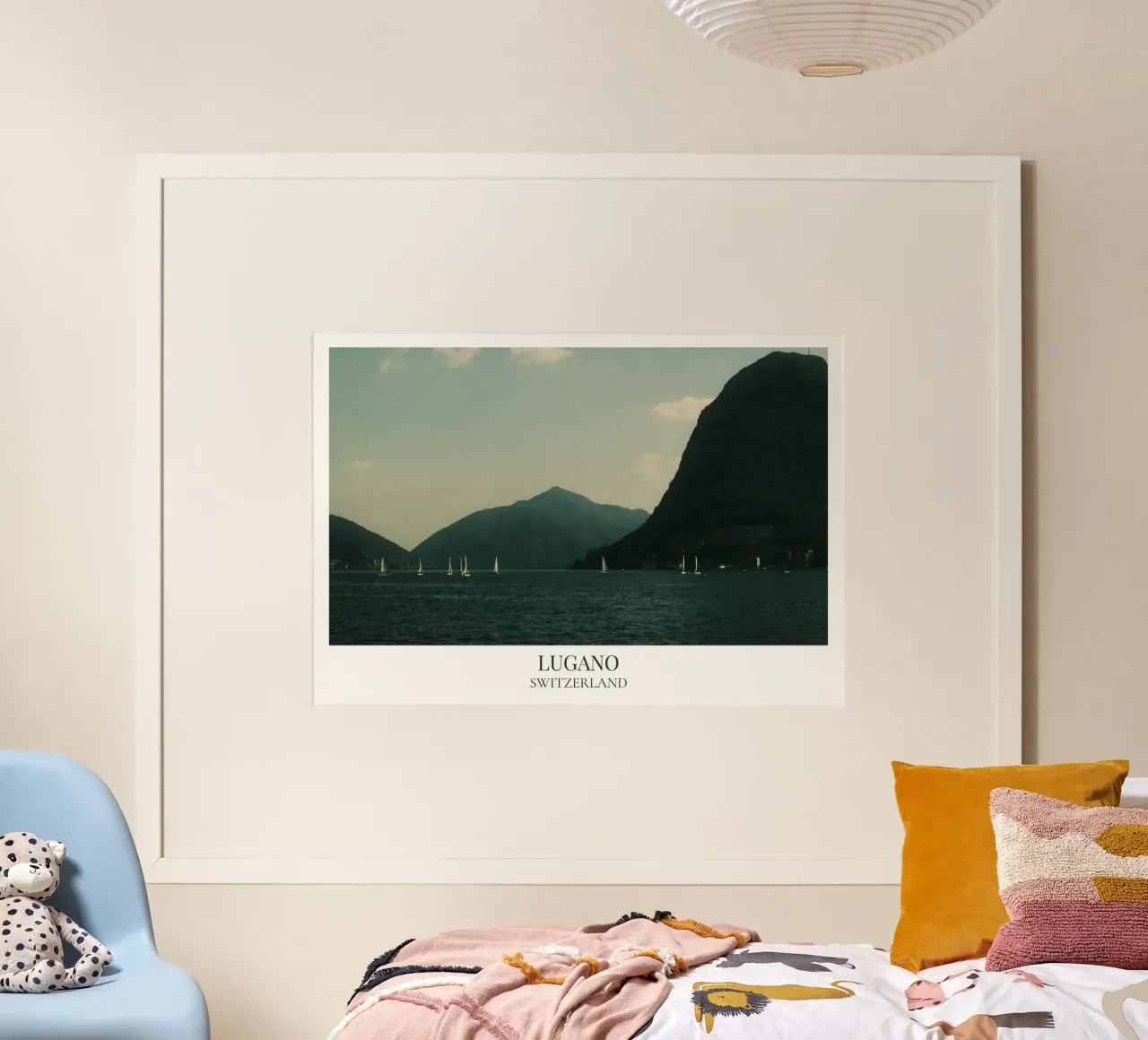Lugano: Switzerland poster da FujiFrames
