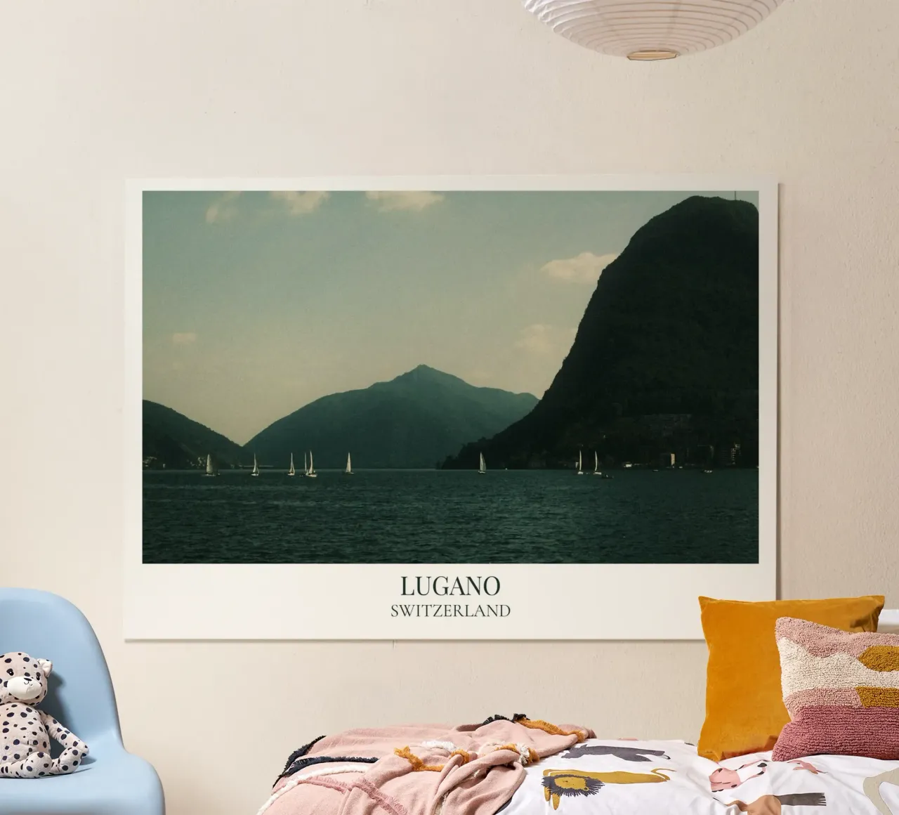 Lugano: Switzerland poster da FujiFrames