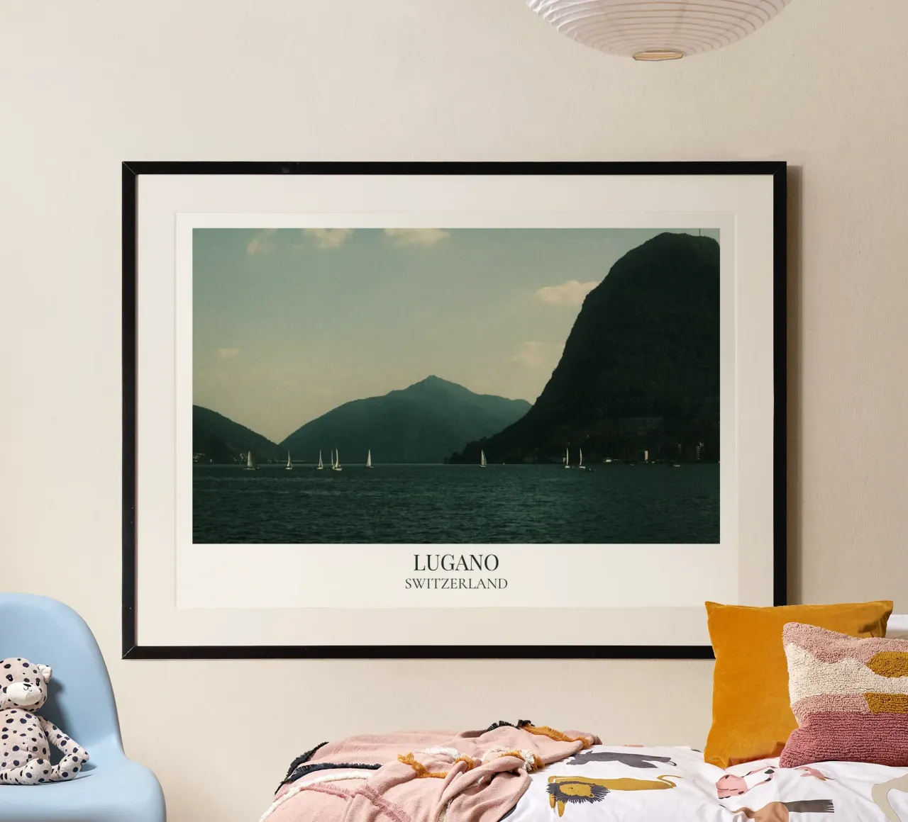 Lugano: Switzerland poster da FujiFrames