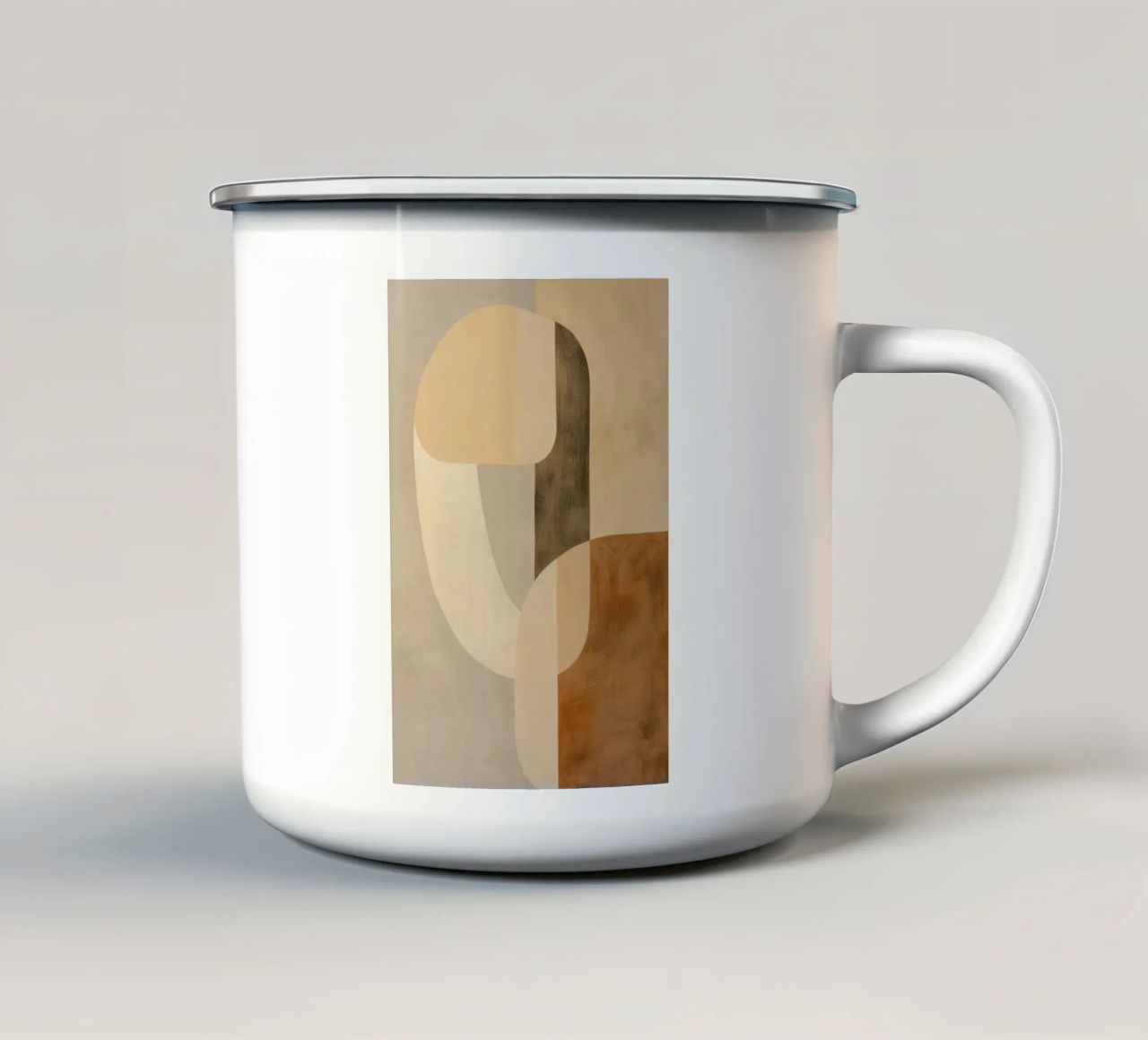 Astratto bohémien tazza in smalto da Imagine