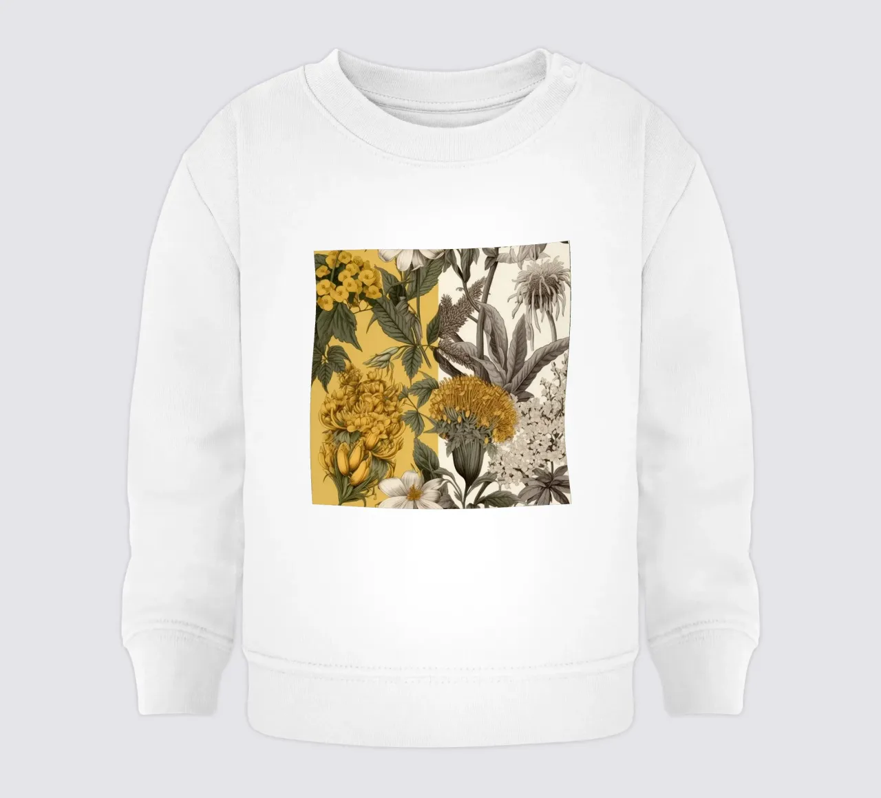 Botanici senza tempo felpa neonato da Botanical Pattern House