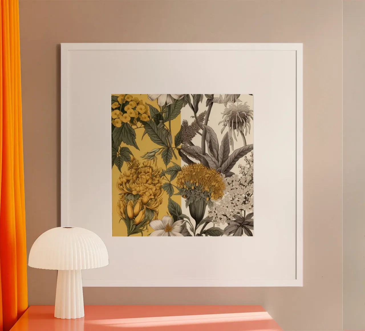 Zeitlose Botanik Poster von Botanical Pattern House