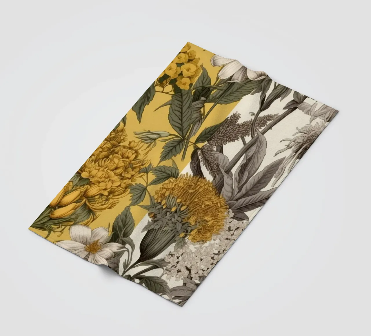 Botanici senza tempo coperta in pile da Botanical Pattern House