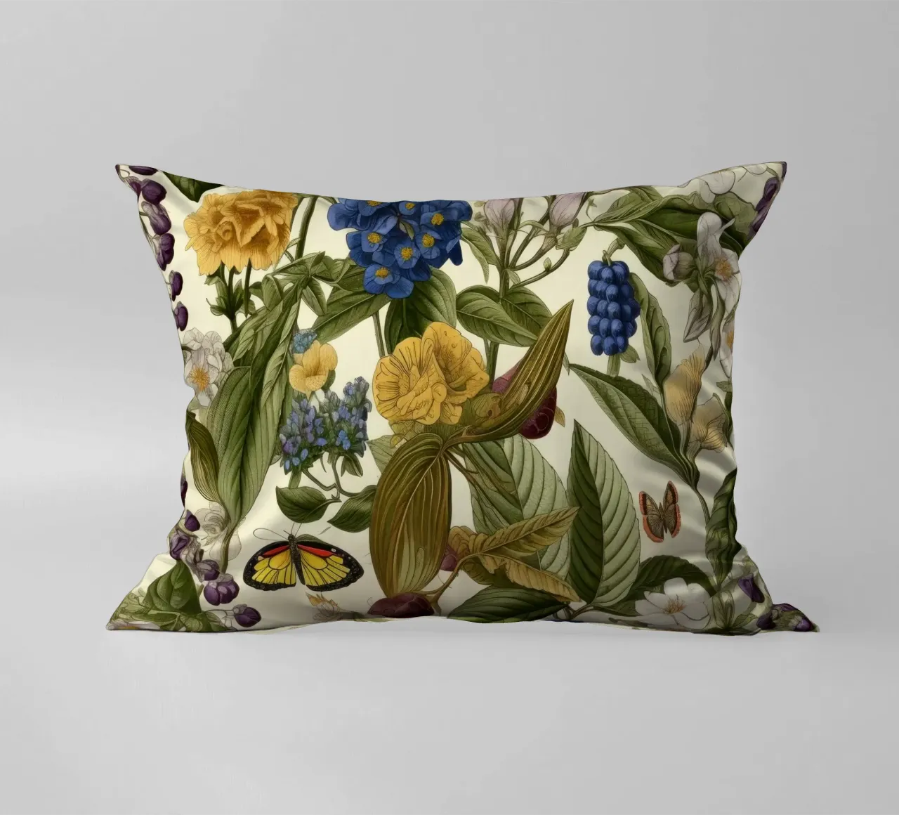Timeless Botanicals decorative cushion by Botanical Pattern House