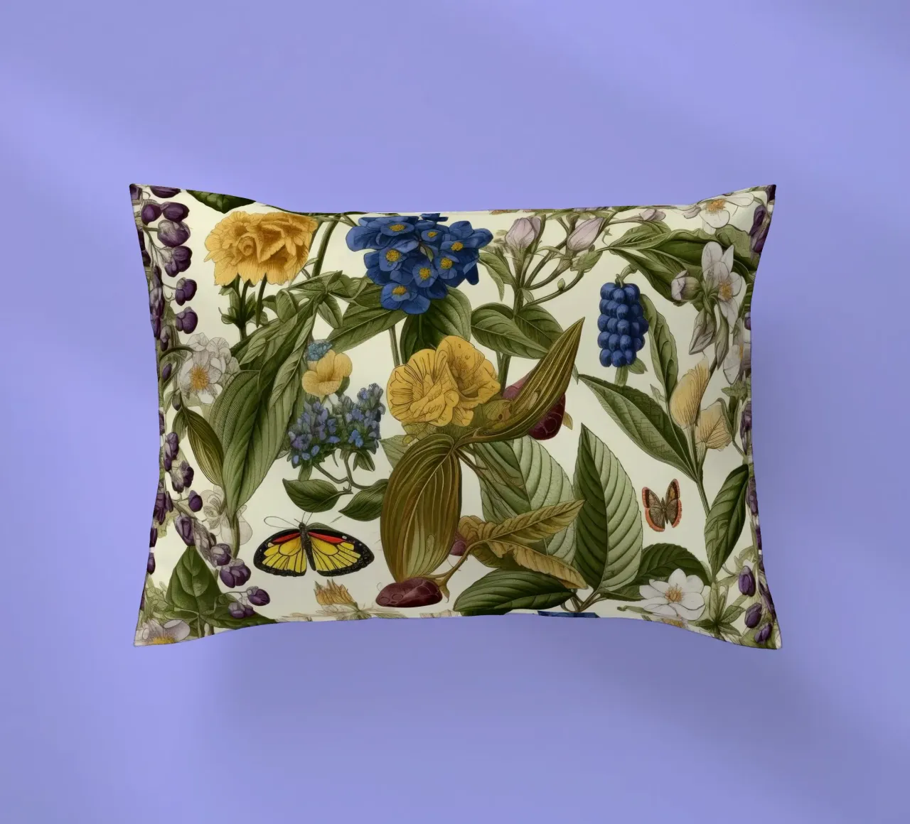 Timeless Botanicals decorative cushion by Botanical Pattern House