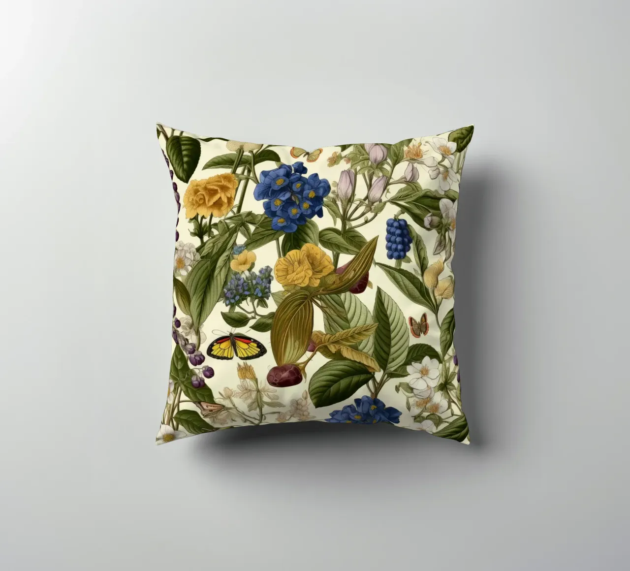 Timeless Botanicals decorative cushion by Botanical Pattern House