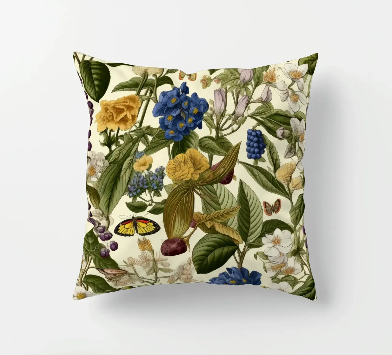Timeless Botanicals decorative cushion by Botanical Pattern House
