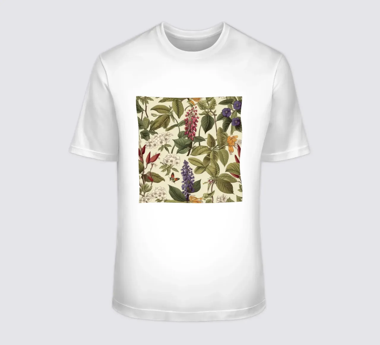 Zeitlose Botanik T-Shirt von Botanical Pattern House