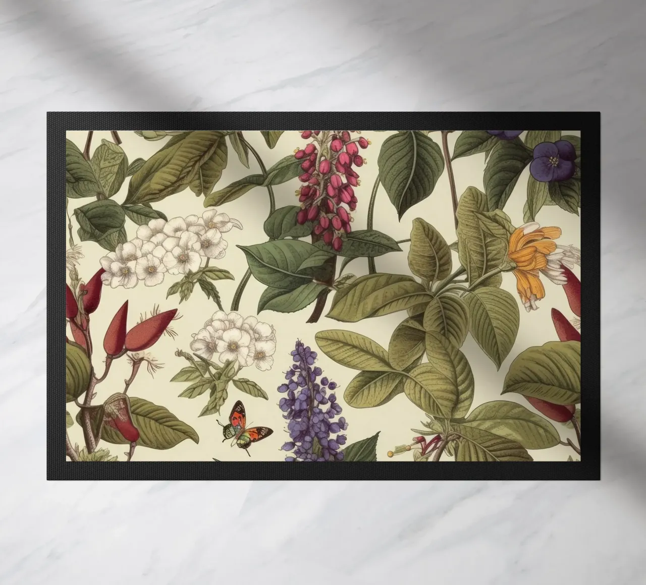 Botanici senza tempo zerbino da Botanical Pattern House