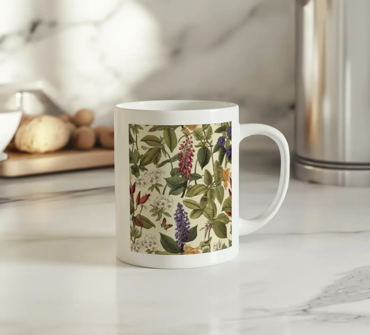 Botanici senza tempo tazza in ceramica da Botanical Pattern House