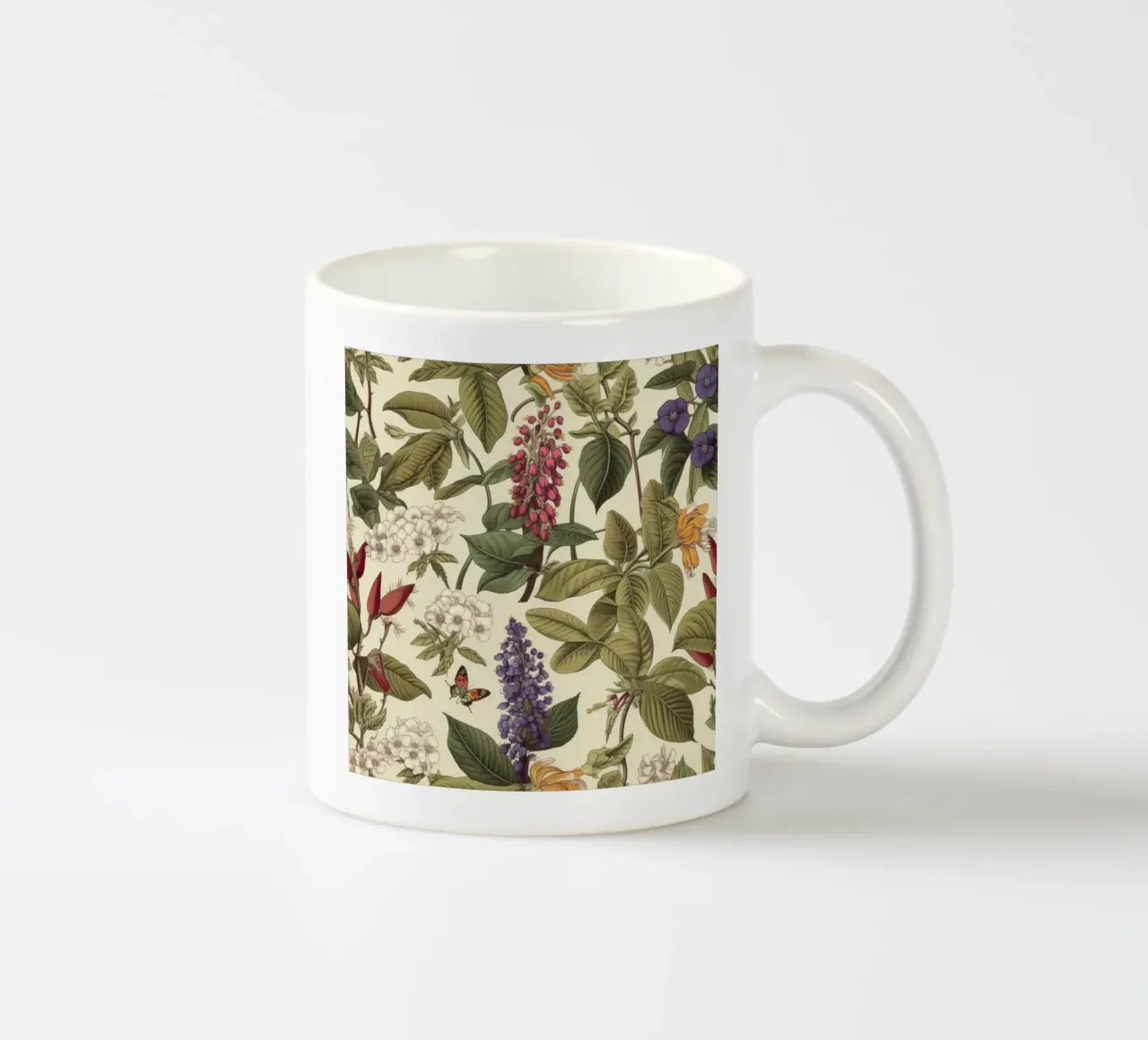 Botanici senza tempo tazza in ceramica da Botanical Pattern House