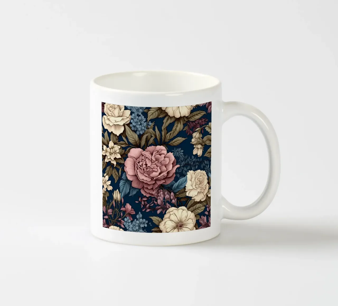 Fiore vittoriano tazza in ceramica da Botanical Pattern House