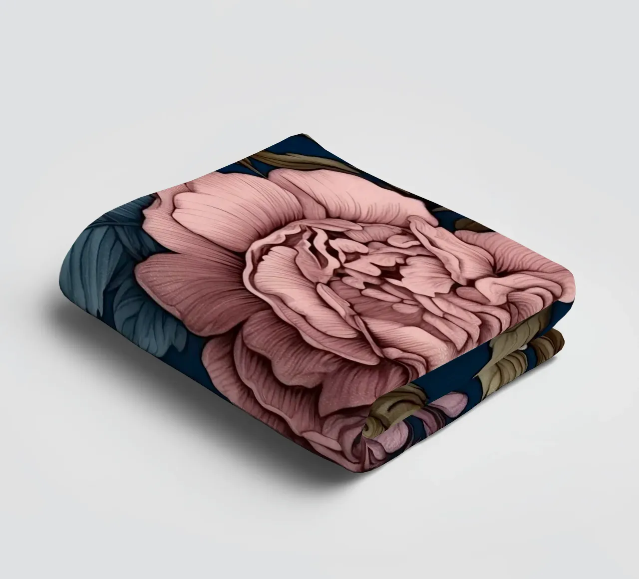 Fiore vittoriano asciugamano da bagno da Botanical Pattern House