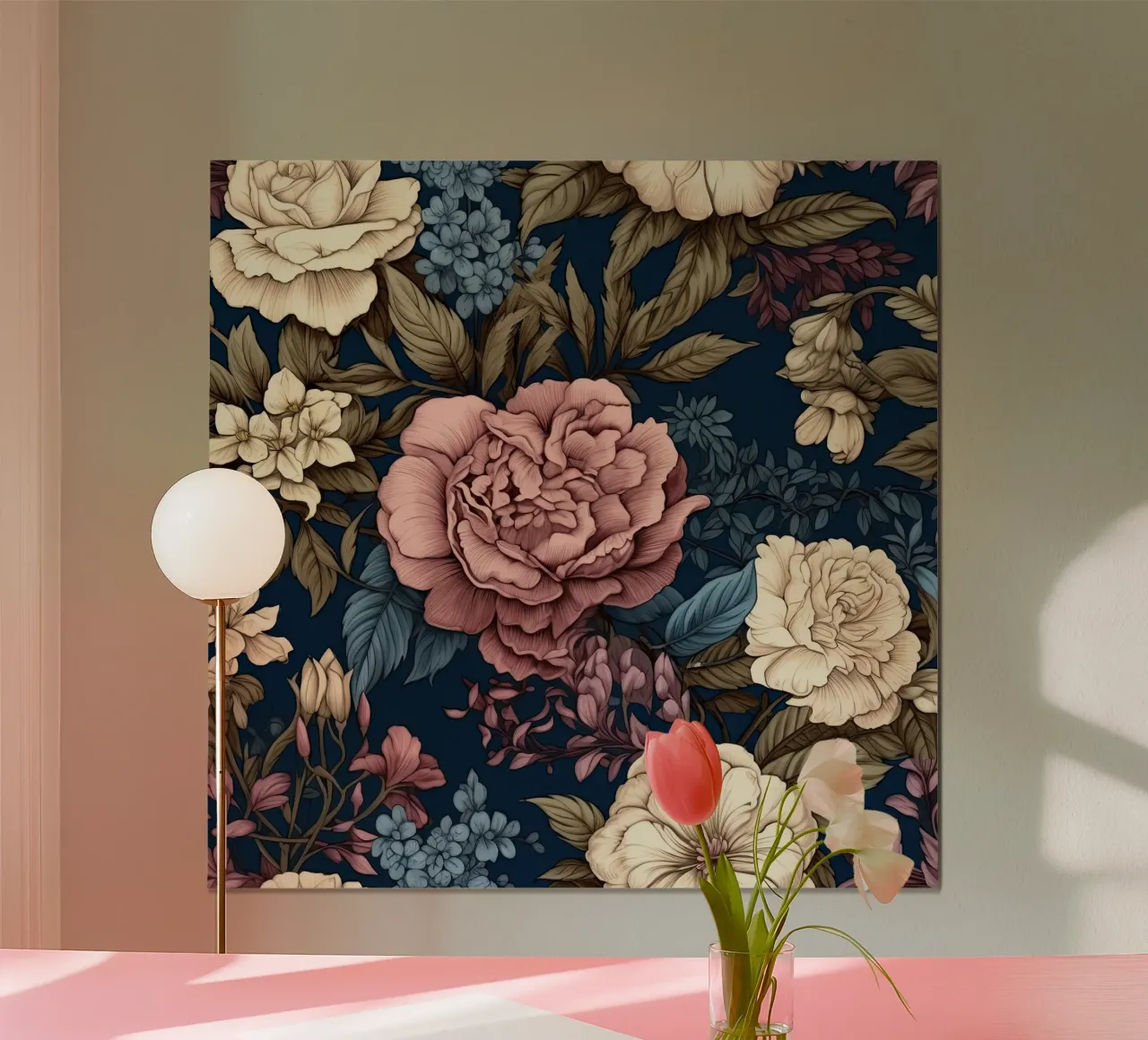 Fiore vittoriano carta hahnemühle da Botanical Pattern House
