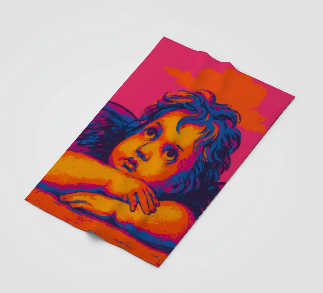 Neon Cherub (Neon Masters Series No 02) Fleecedecke von treechild