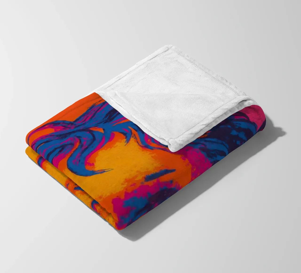 Neon Cherub (Neon Masters Series No 02) Fleecedecke von treechild