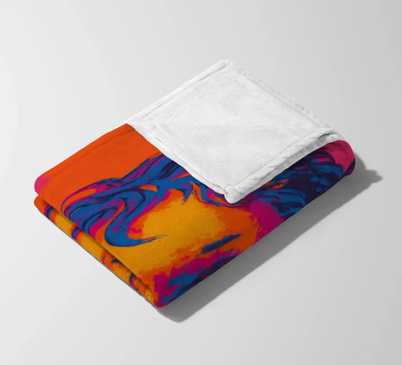 Neon Cherub (Neon Masters Series No 02) Fleecedecke von treechild