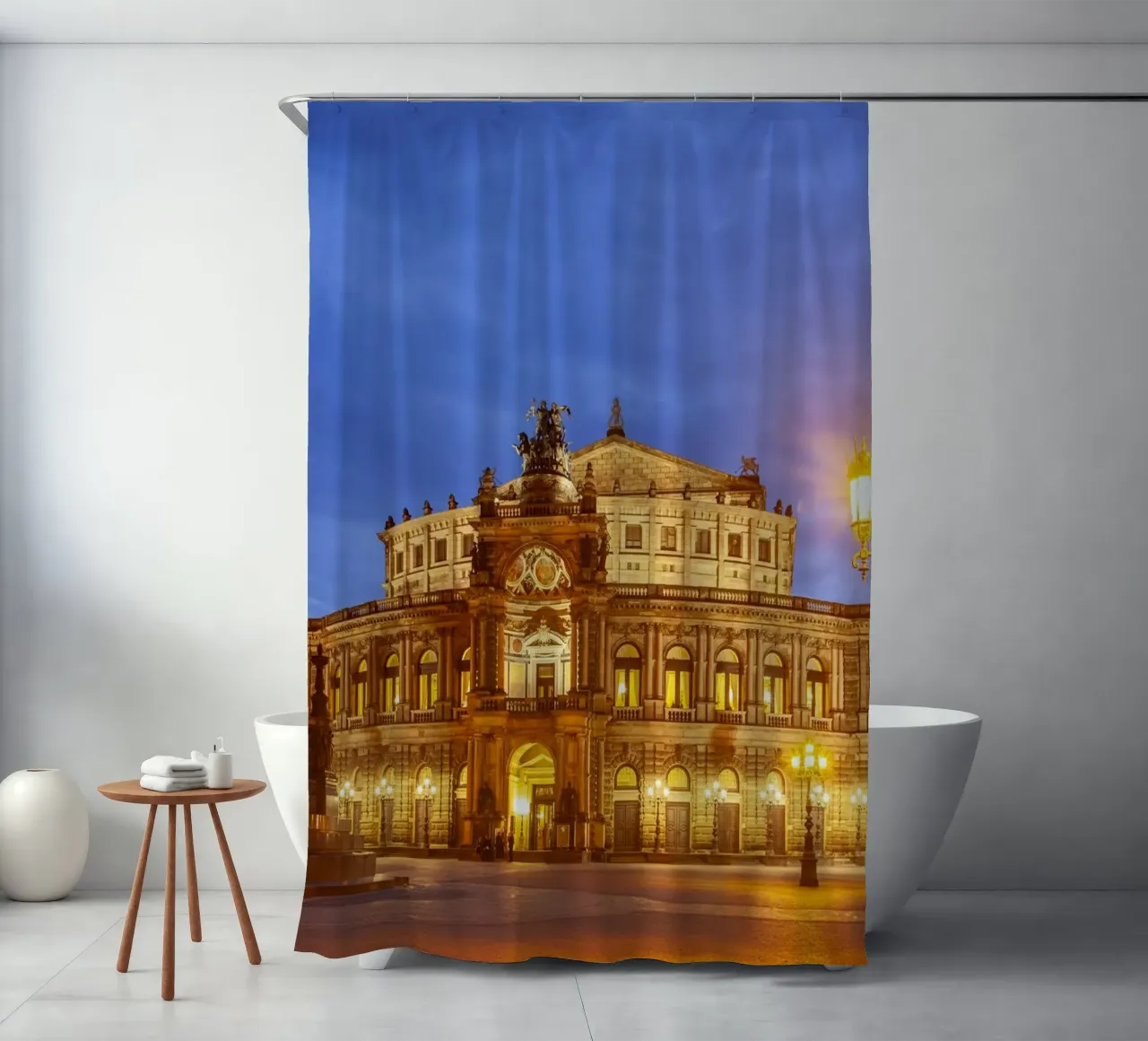 Semperoper Dresden tenda da doccia da Reisefotografie - Bilder aus aller Welt