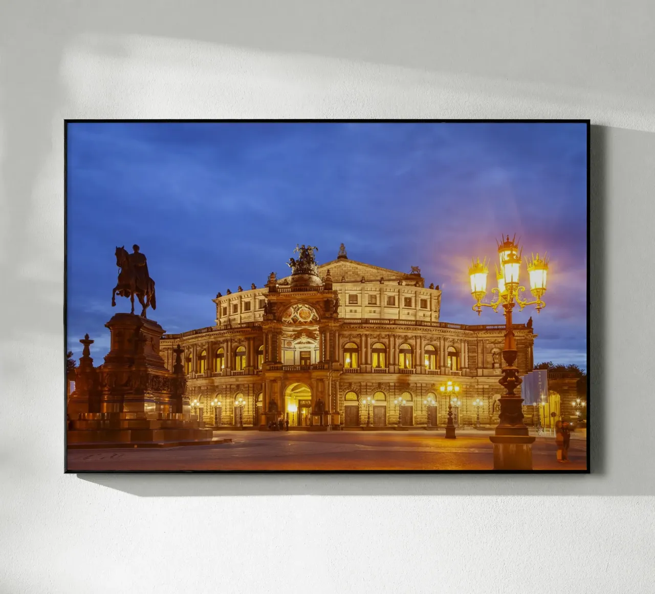 Semperoper Dresden plexiglass da Reisefotografie - Bilder aus aller Welt