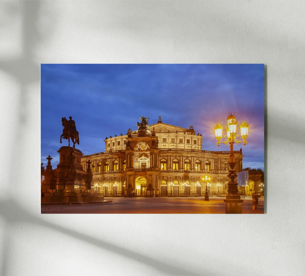 Semperoper Dresden plexiglass da Reisefotografie - Bilder aus aller Welt