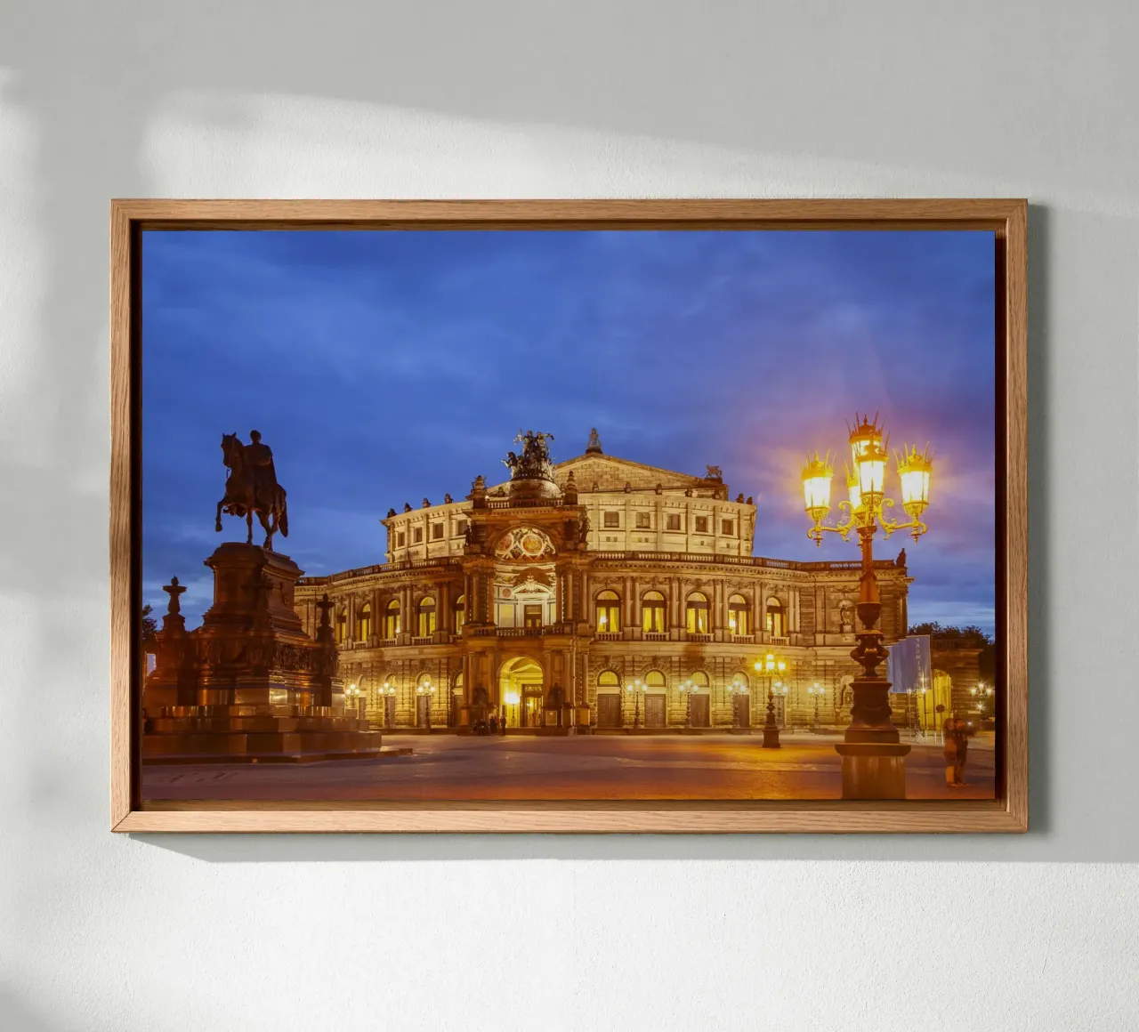 Semperoper Dresden alluminio dibond da Reisefotografie - Bilder aus aller Welt