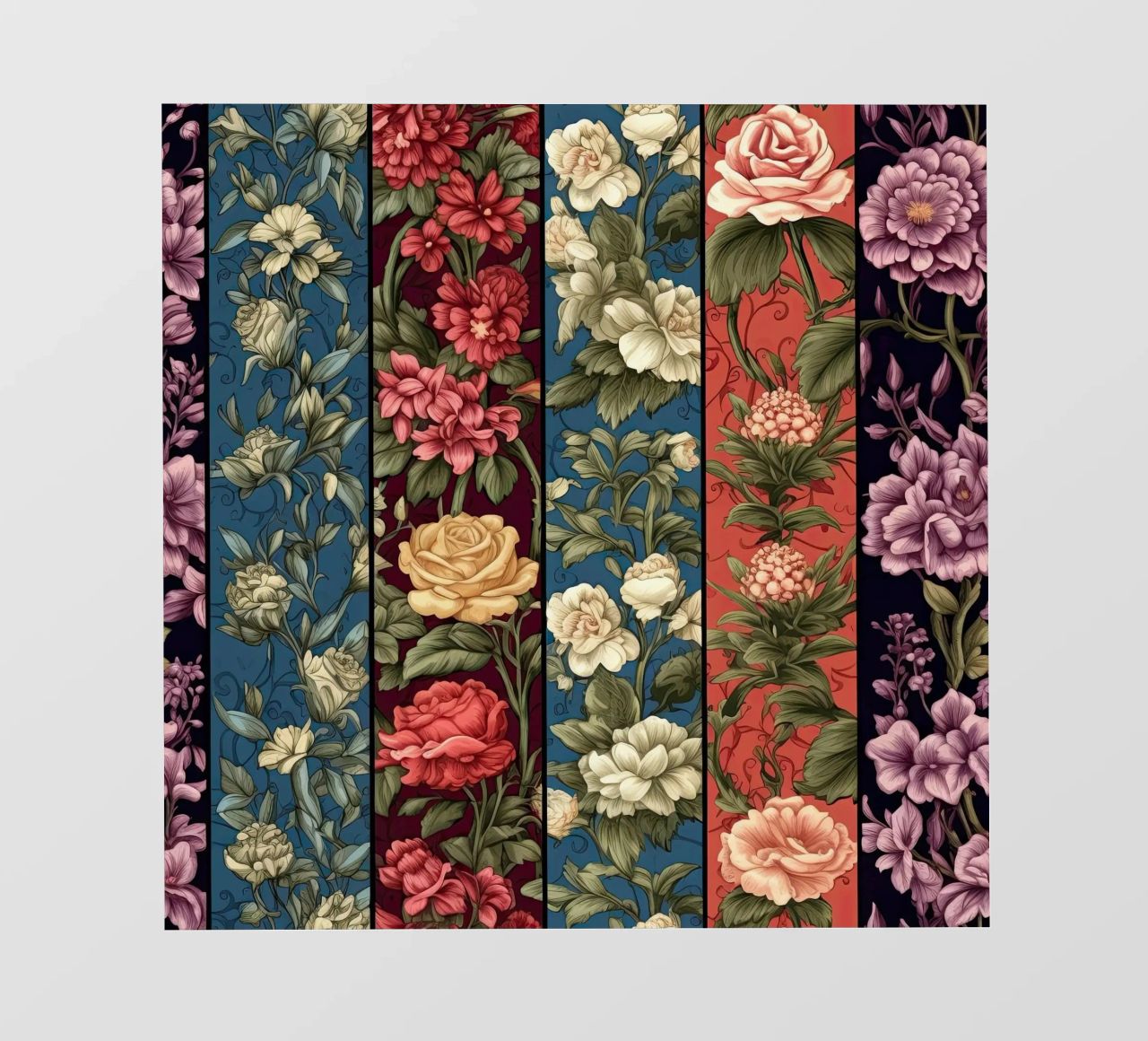 Floración victoriana papel para pared de Botanical Pattern House