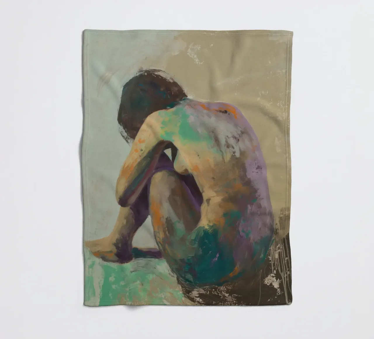 Wall-art by Imagine fleece blanket by Imagine