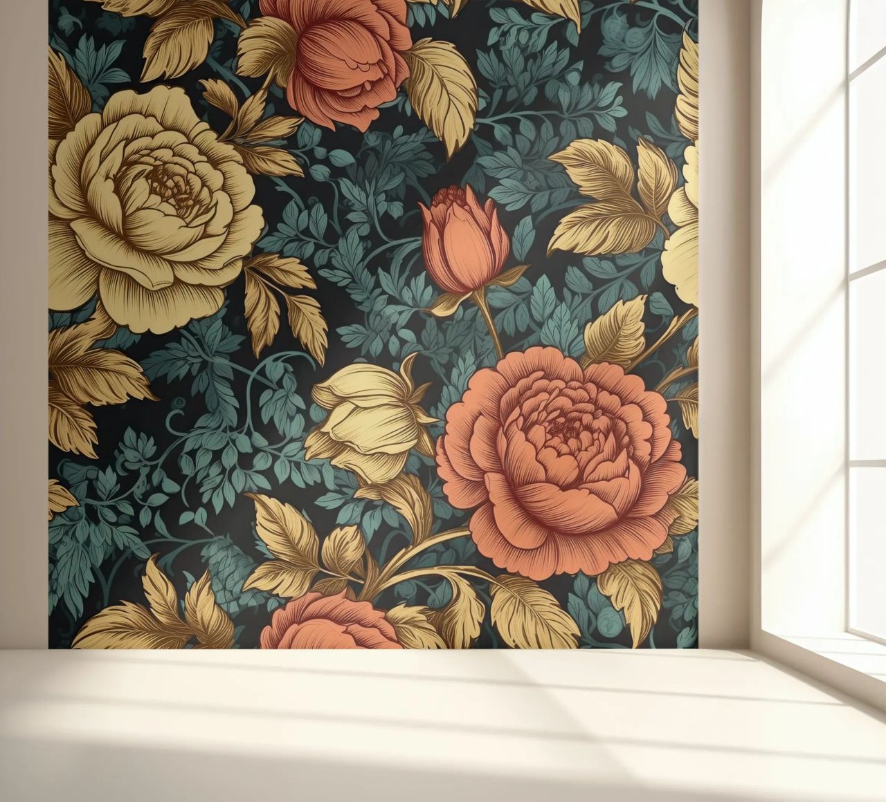 Victorian Bloom photo wallpaper by Botanical Pattern House