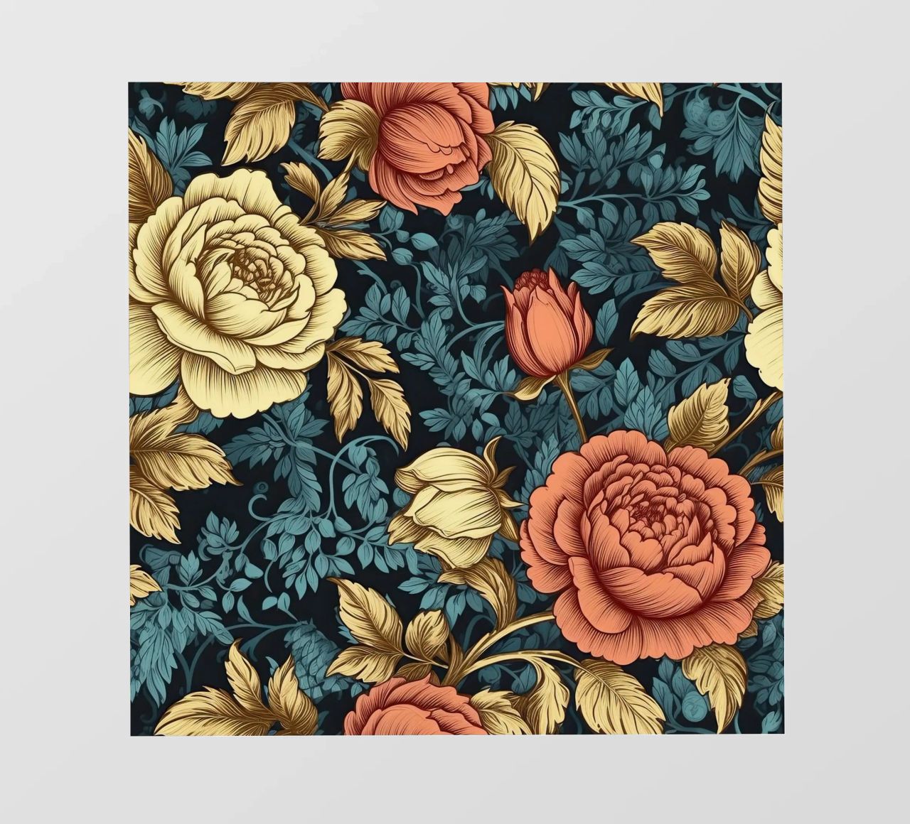 Victorian Bloom photo wallpaper by Botanical Pattern House