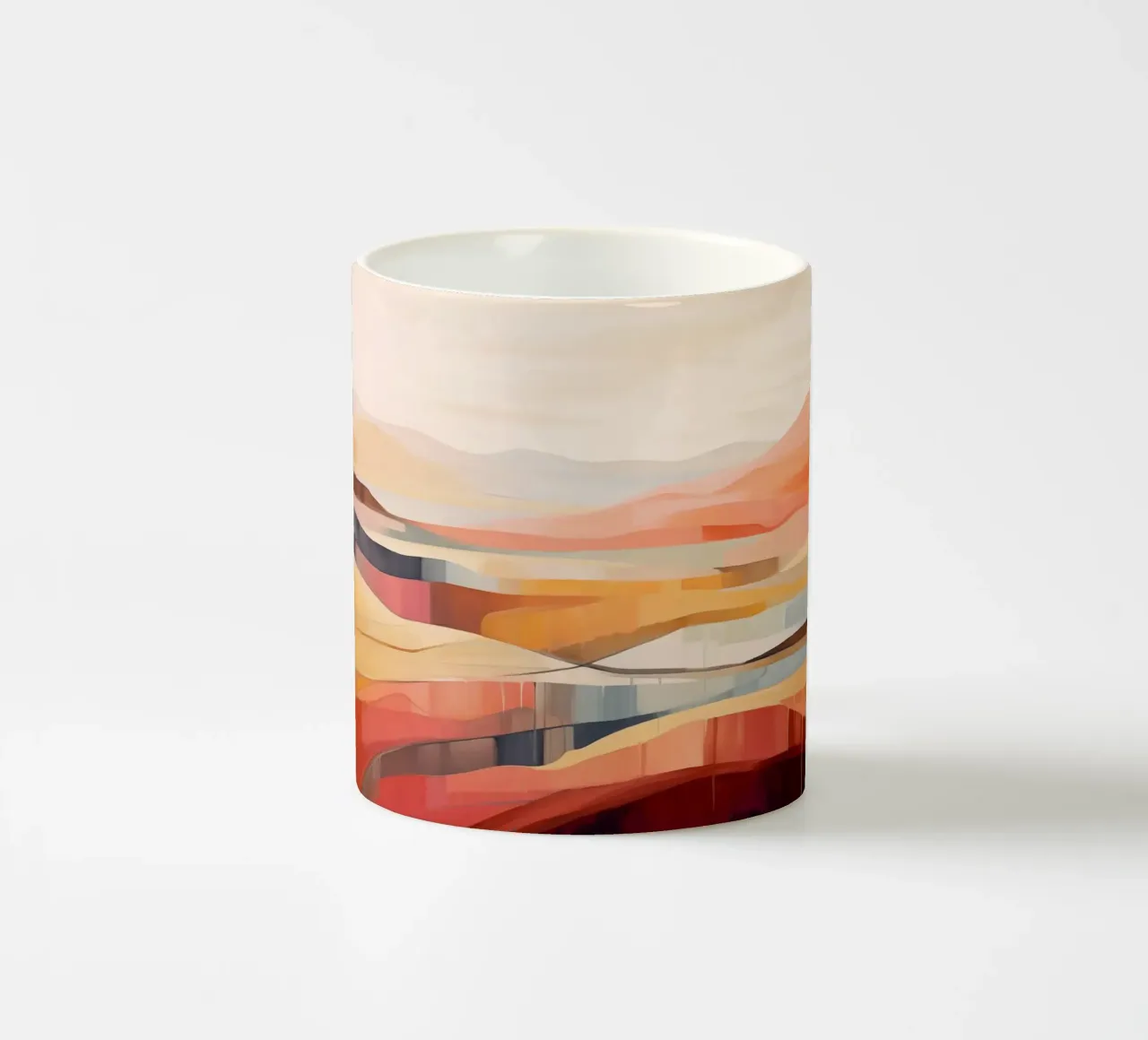 Paesaggio astratto tazza in ceramica da Imagine