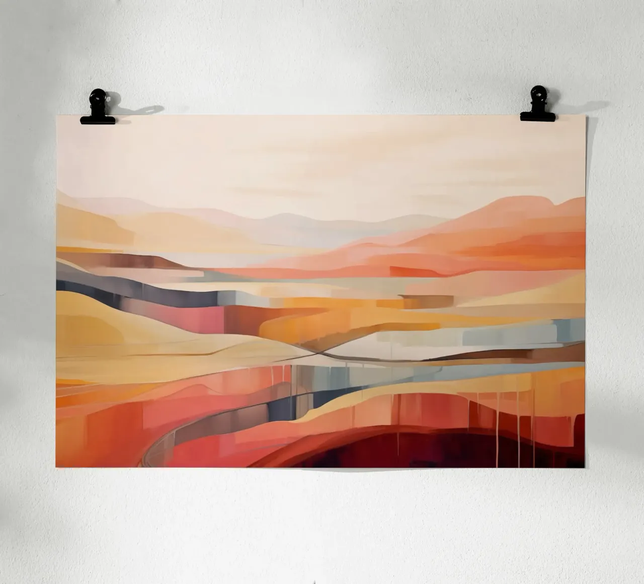 Abstract landscape poster by Imagine