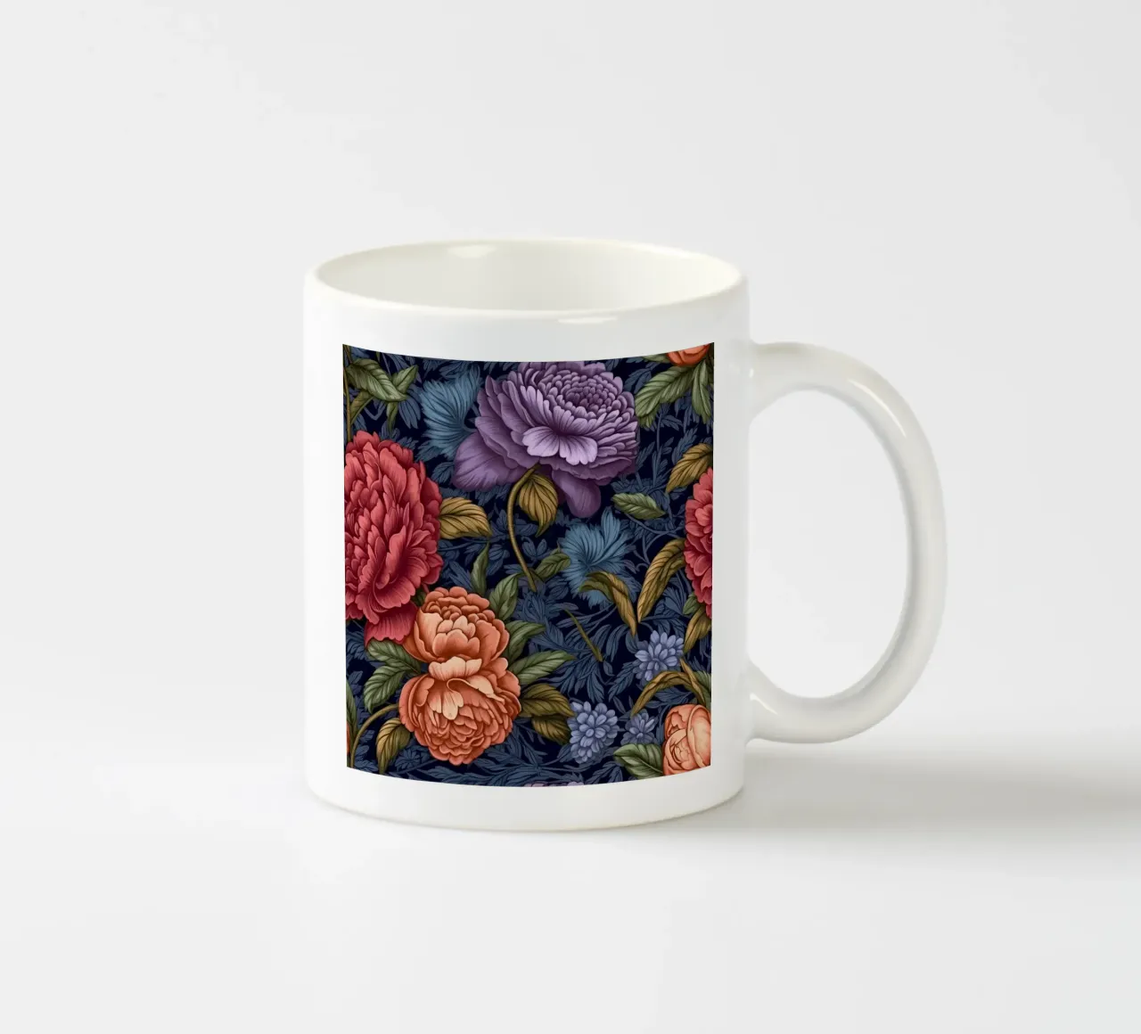 Fiore vittoriano tazza in ceramica da Botanical Pattern House