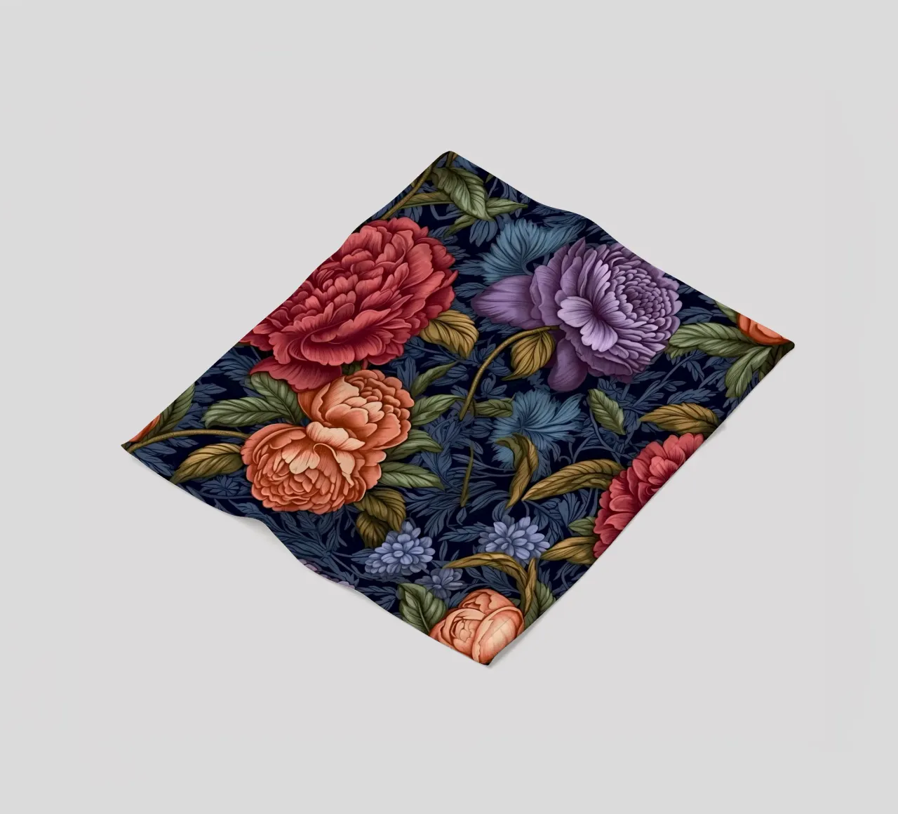 Fiore vittoriano coperta in pile da Botanical Pattern House