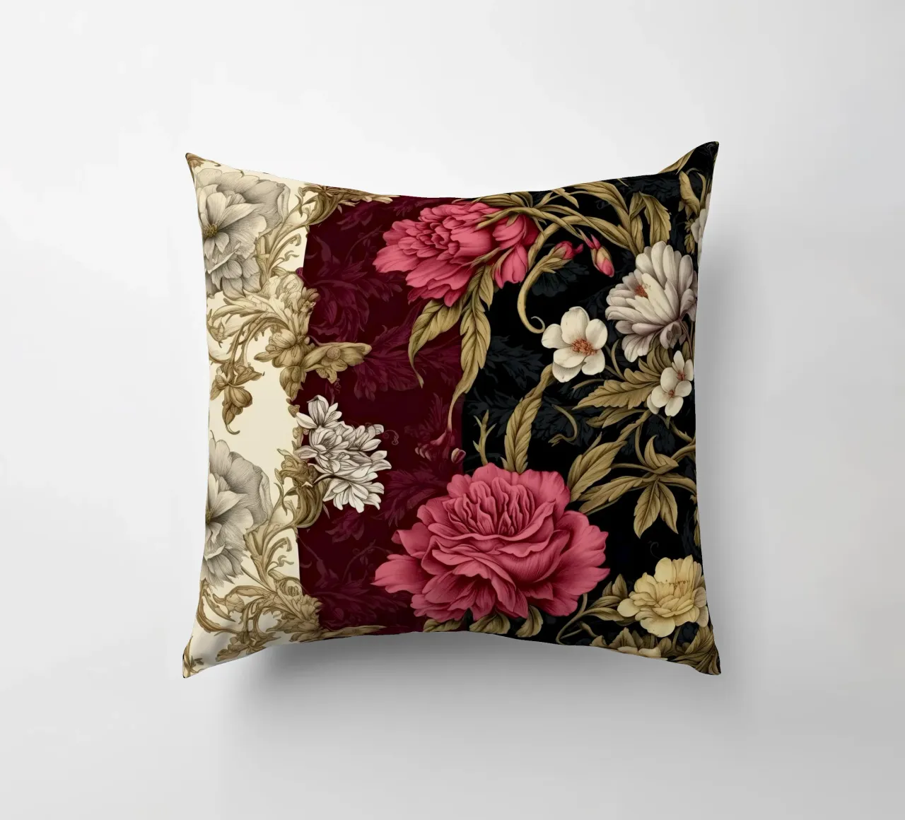 Fiore vittoriano cuscino da Botanical Pattern House