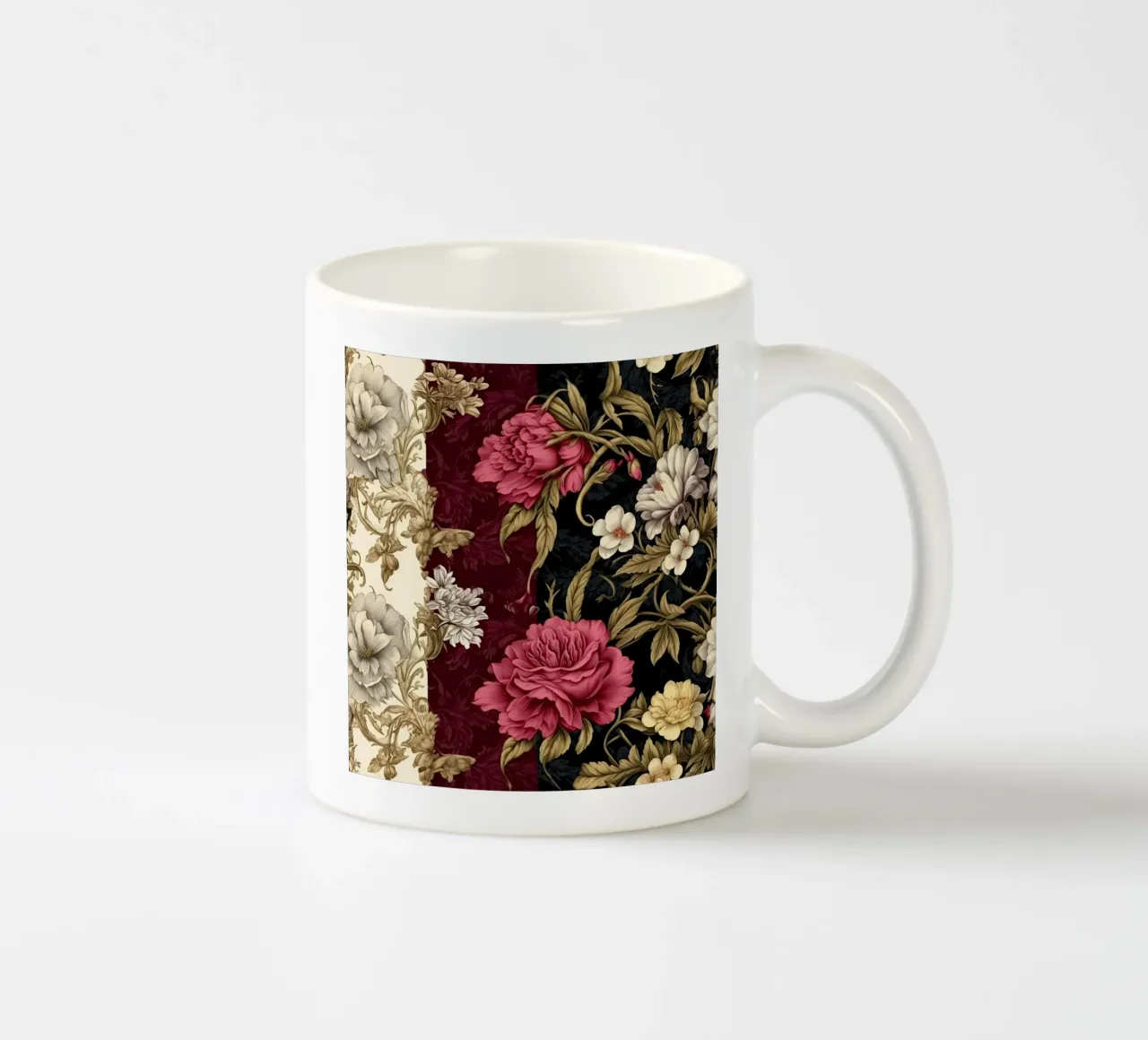 Fiore vittoriano tazza in ceramica da Botanical Pattern House