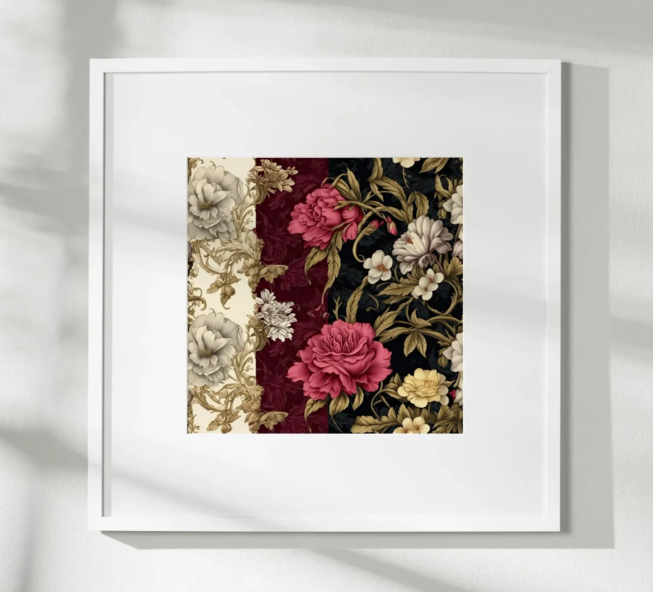Fiore vittoriano carta hahnemühle da Botanical Pattern House
