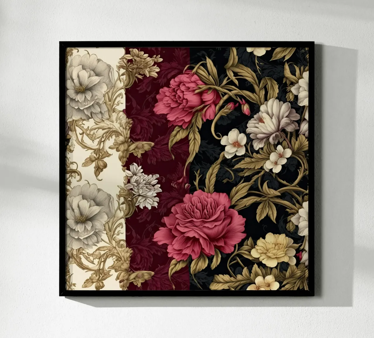 Fiore vittoriano carta hahnemühle da Botanical Pattern House