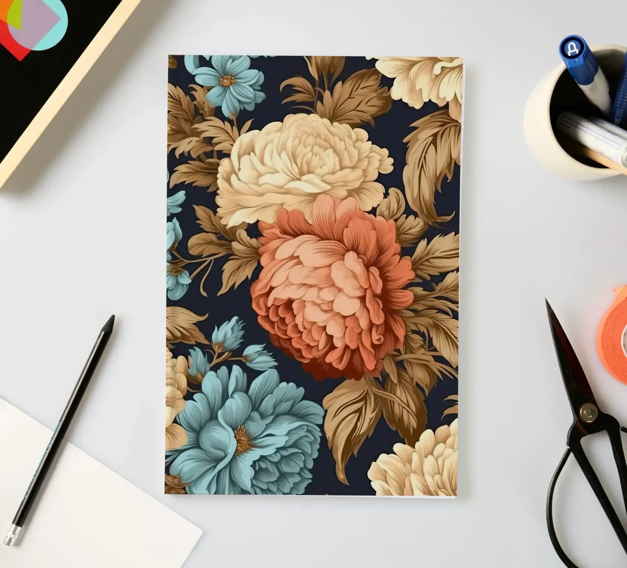Victorian Bloom notebook by Botanical Pattern House