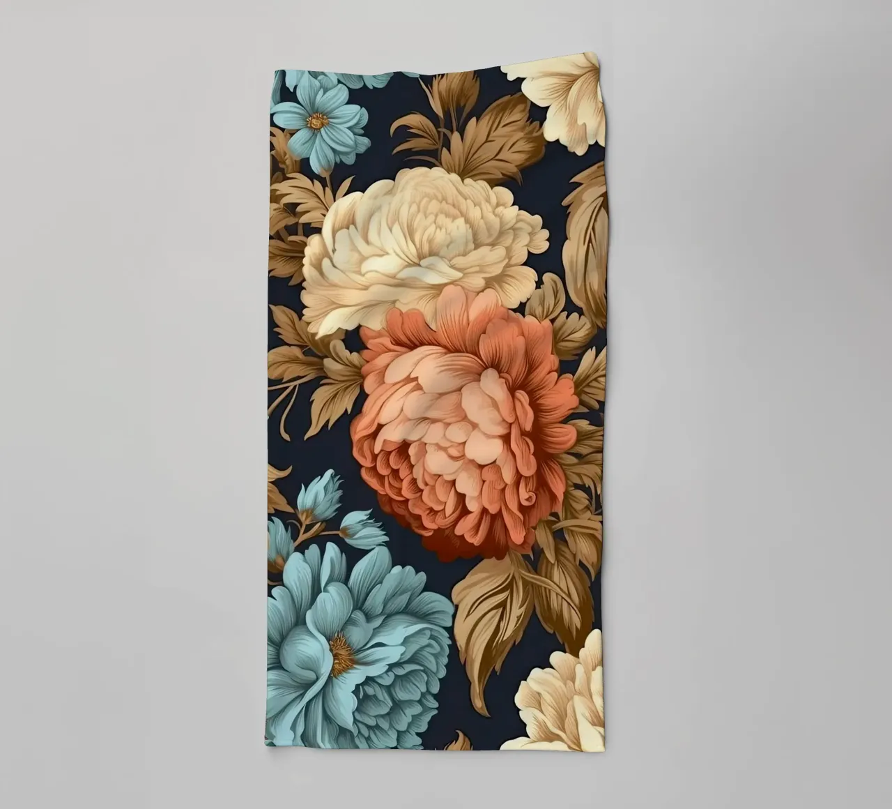 Fiore vittoriano asciugamano da bagno da Botanical Pattern House