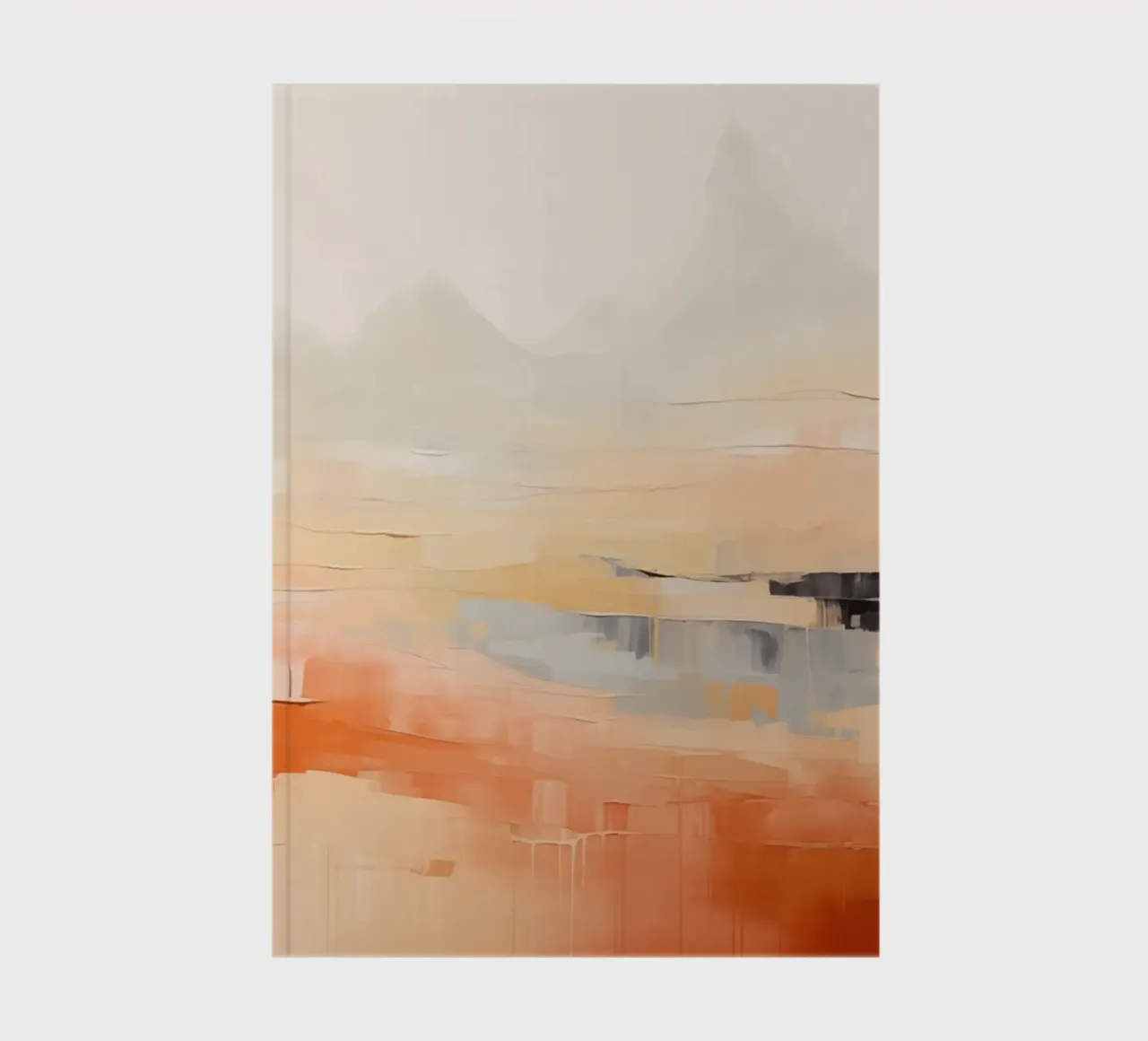 Abstract landscape notebook by Imagine