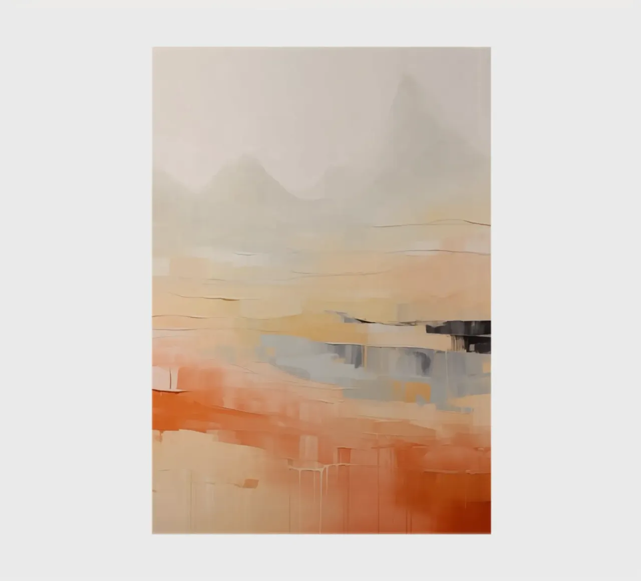 Abstract landscape notebook by Imagine