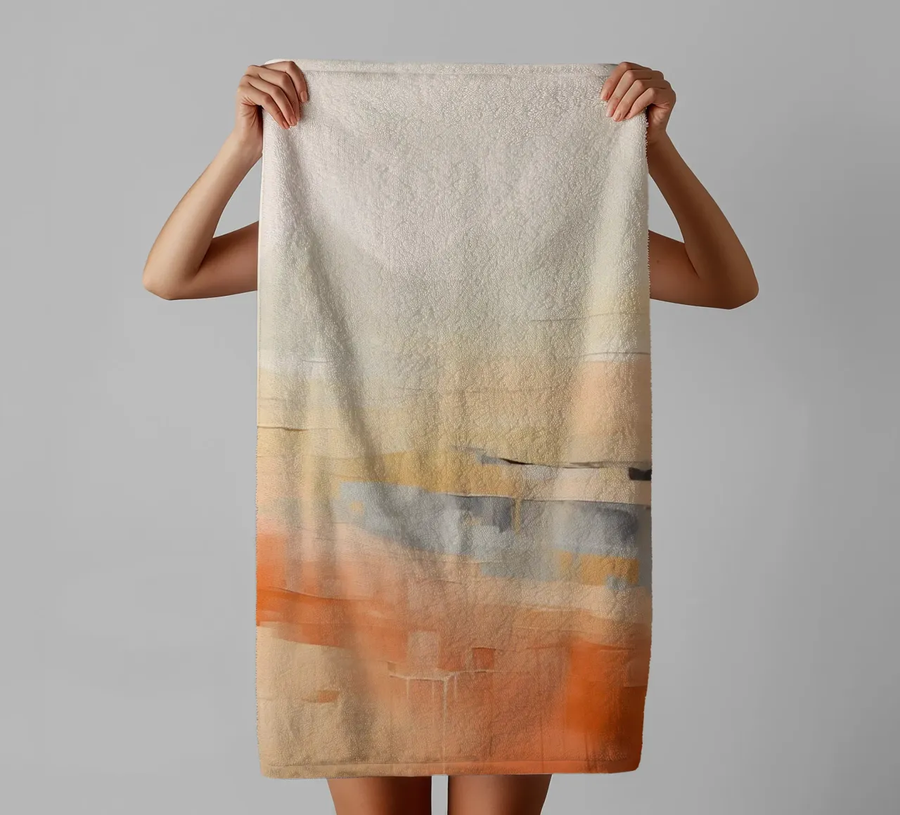 Abstract landscape towel by Imagine