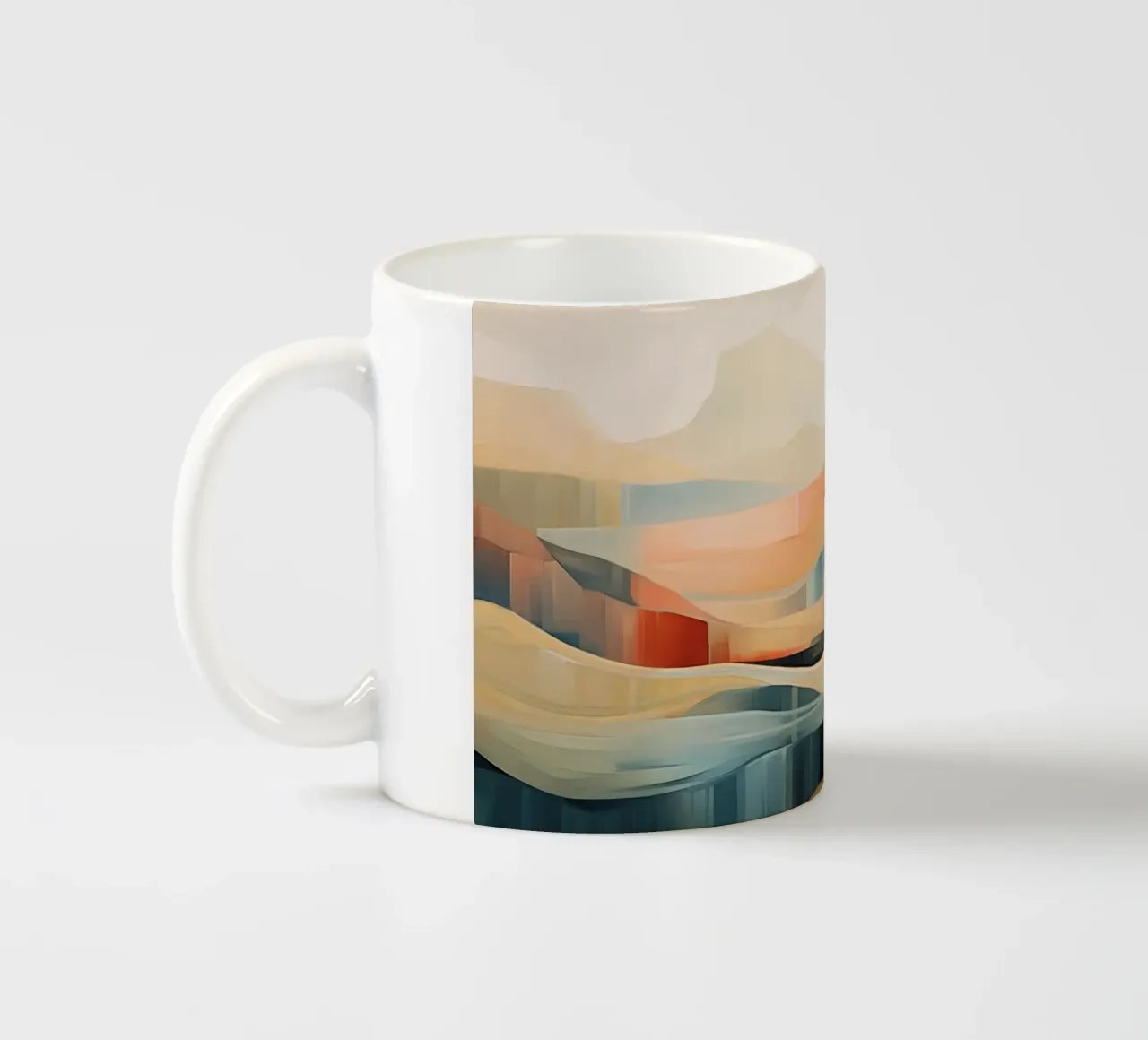 Paesaggio astratto tazza in ceramica da Imagine