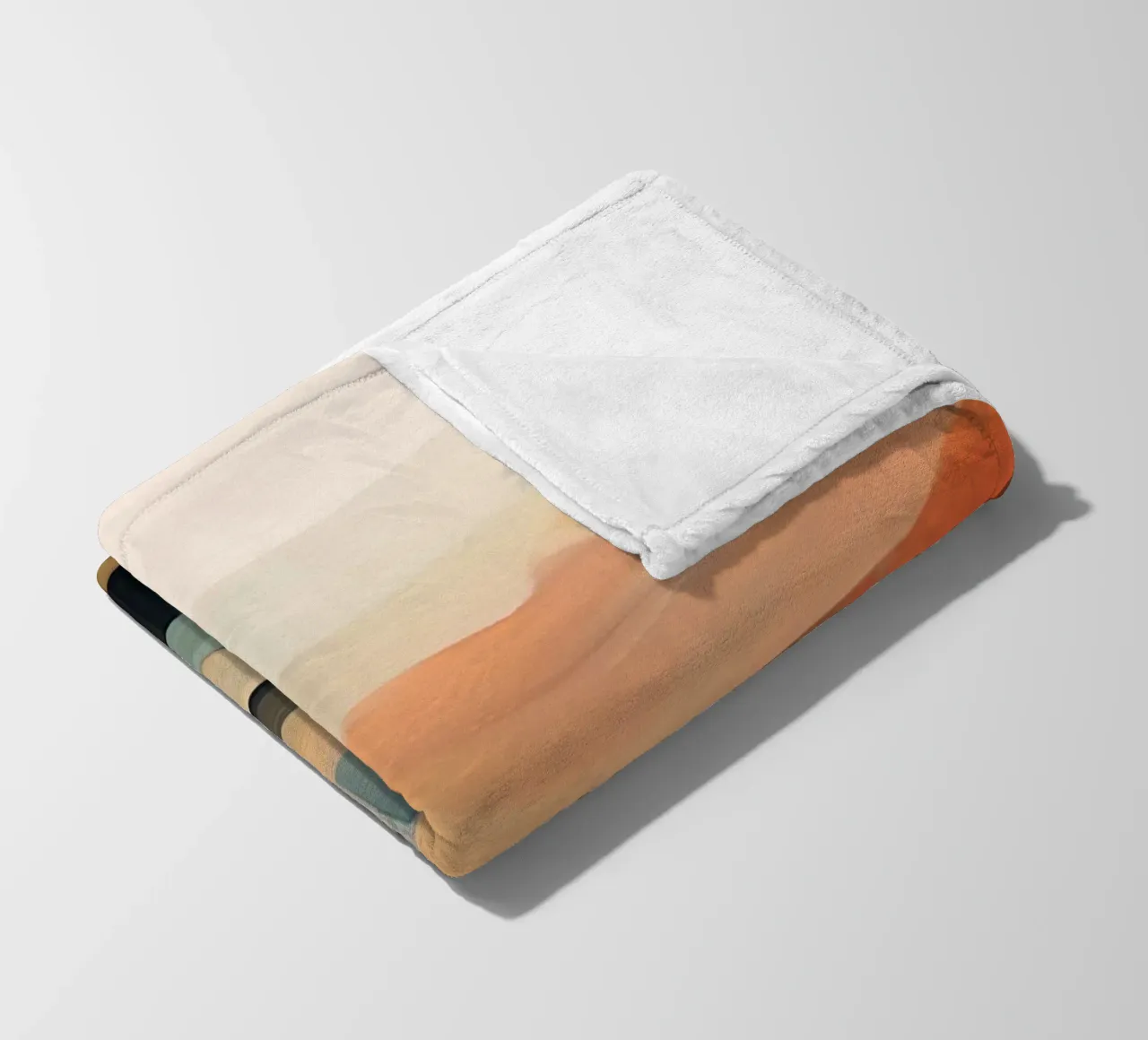 Paesaggio astratto coperta in pile da Imagine