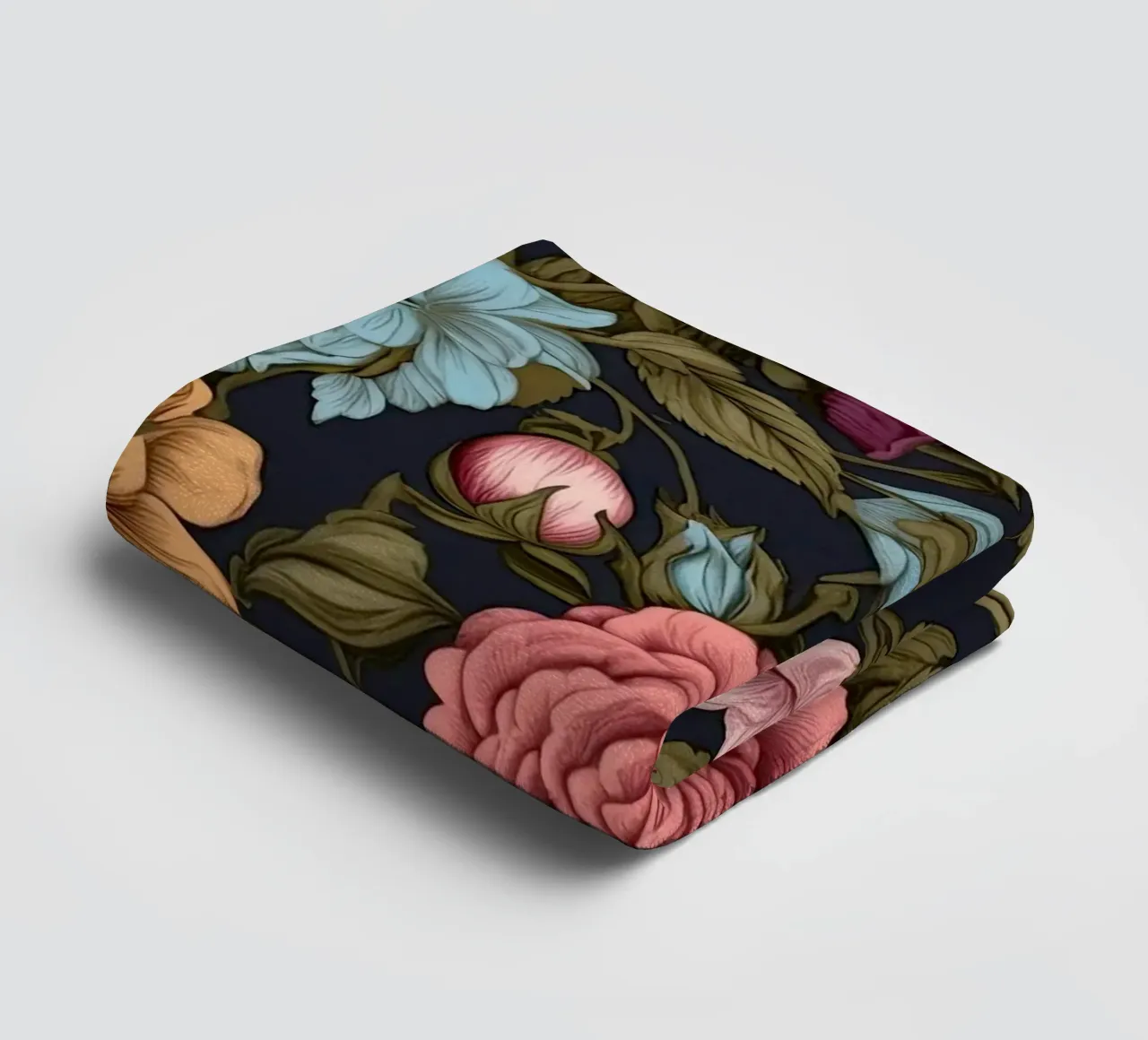 Fiore vittoriano asciugamano da bagno da Botanical Pattern House