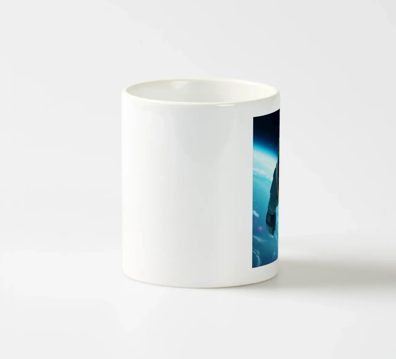 Astronaut Erde tazza in ceramica da kosinsart.gallery