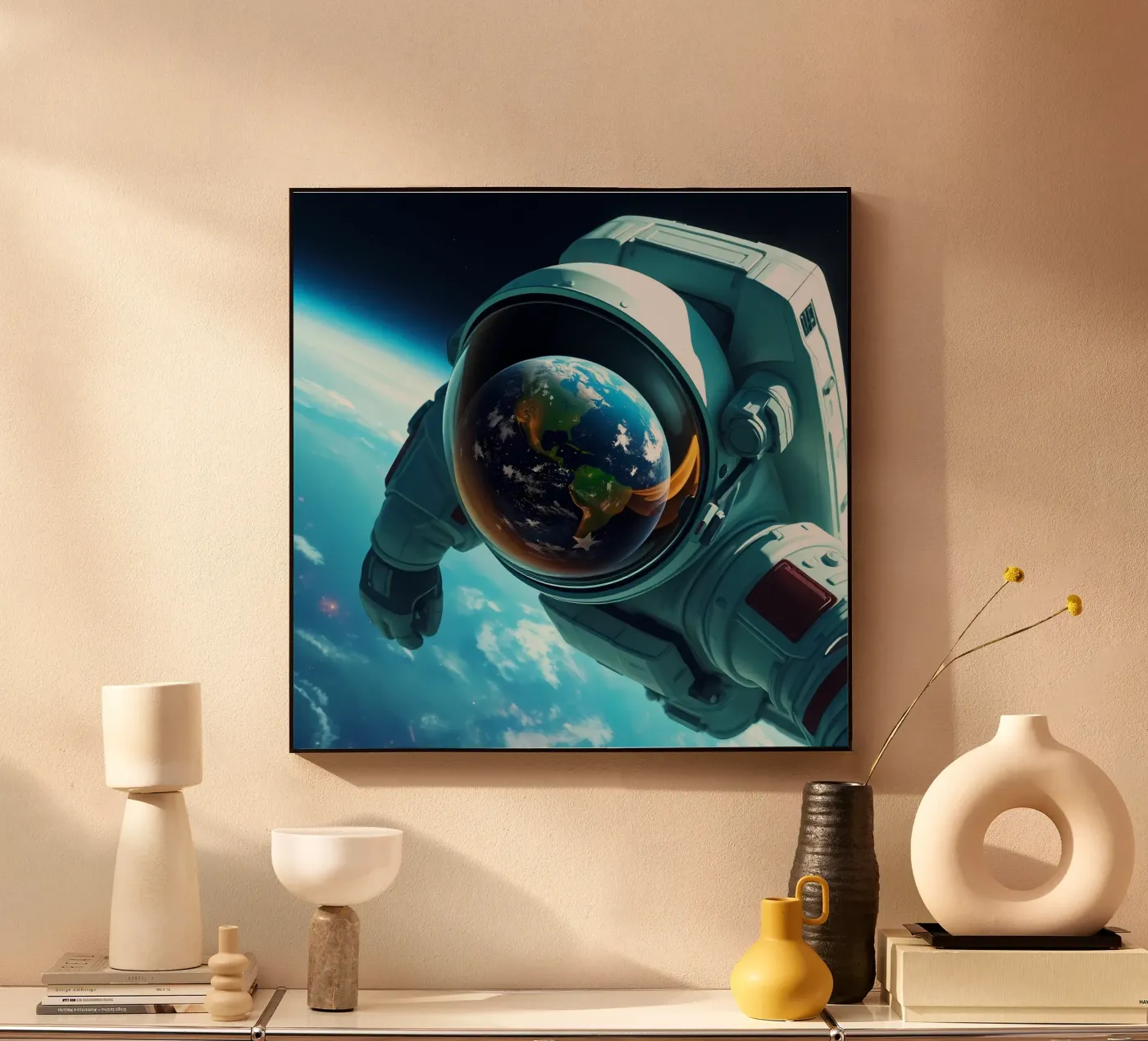 Astronaut Erde plexiglass da kosinsart.gallery1