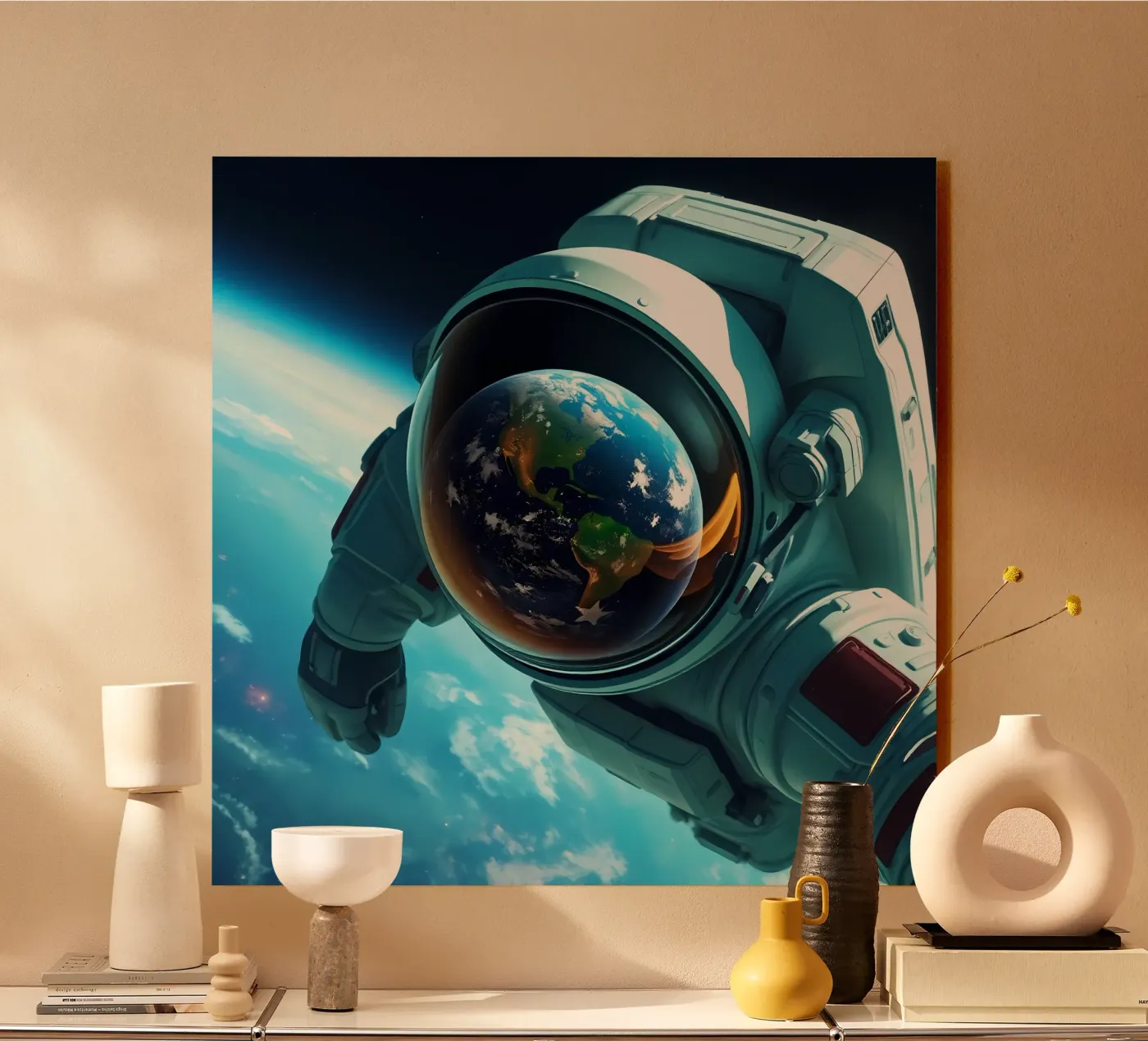 Astronaut Erde plexiglass da kosinsart.gallery1